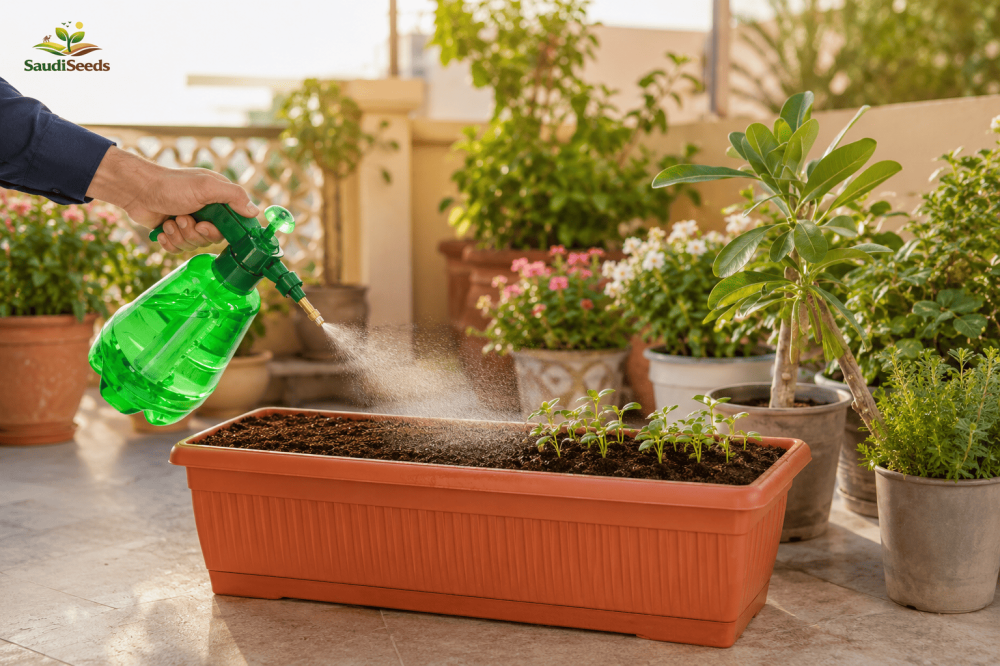كيف تختار مركن لنباتات قليله الرى ؟