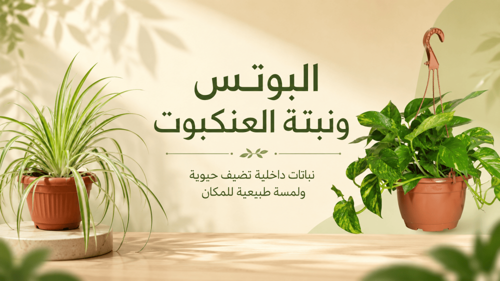 مراكن النباتات المتدلية: كيف تختارها للبوتس ونبتة العنكبوت؟