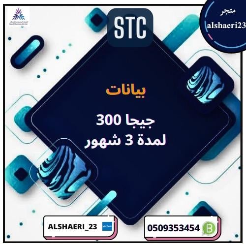 300 جيجا لمدة 3 شهور