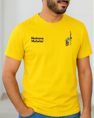 تيشيرت Hakuna Matata أصفر – Lion King T-shirt