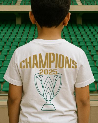 تيشيرت اطفال -  الأهلي بطل التخبة 2025