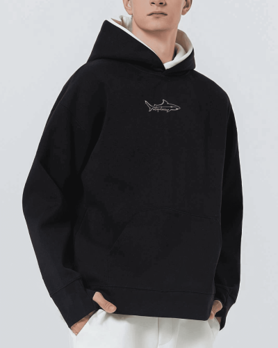 هودي اسود دبل كاب – توقيع سكوالو