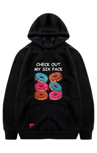 Donuts Hoodie - Black