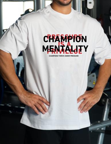 Champion Mentality Oversized T-Shirt - White