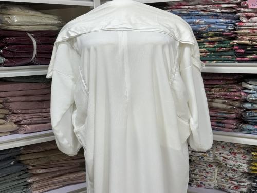 عبايه الحج والعمره مع طرحه قطن مترين الطول من الكت...