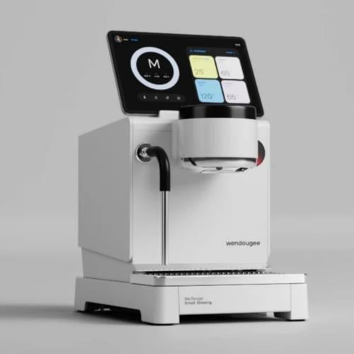 ماكينة الاسبريسو ليتا من وندوجي | Wendougee Lita Espresso Machine White