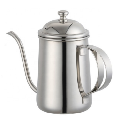 ابريق ترشيح ستانلس ستيل احترافي فضي 600ml