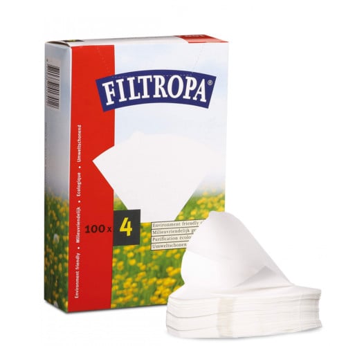 فلاتر فلتروبا | Filtropa White Filters 4 Cups