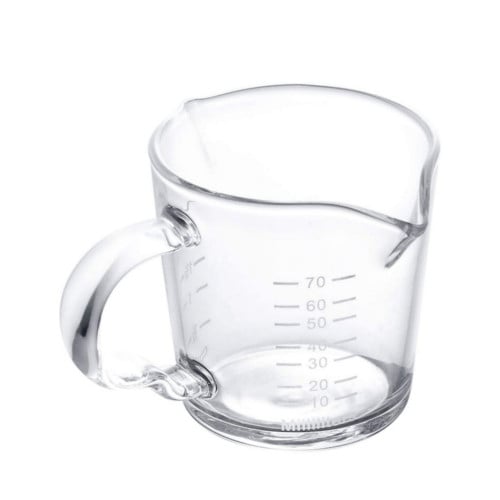 مكيال زجاجي 70مل | Dual Spout Glass Shot 70ml