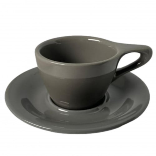 كوب كابتشينو 177مل | LINO Dark Grey