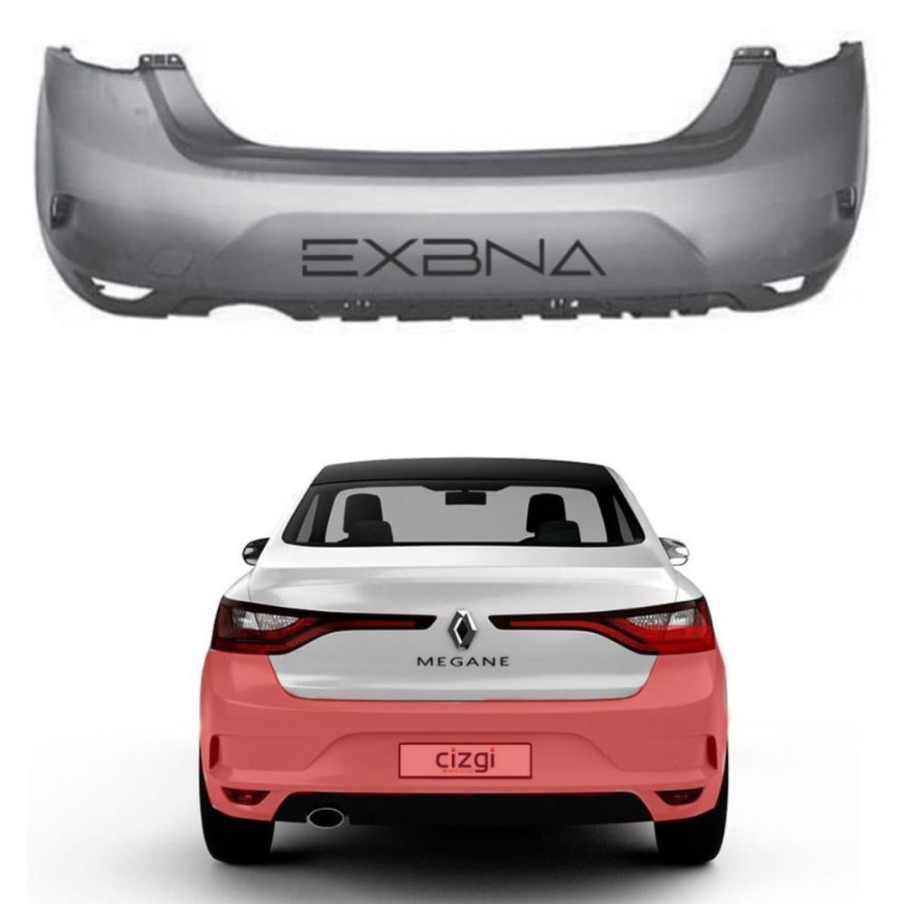 Broken rear bumper for a Megane (Turkish model) | EXBNA