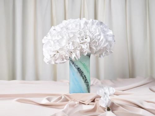 Chocolate Vase Pouch Glass Grip Green and Black 25...