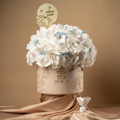 Elegant High Round Tray With a Luxurious Design Pouch Chocolates - صينية دائرية مرتفعة انيقة بتصميم فاخر شوكولاته الباوتش