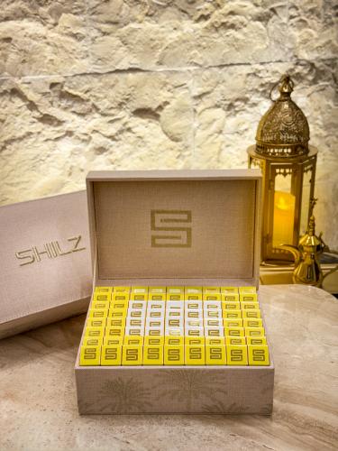 Covered Chocolate Box - صندوق شوكولاتة مغلفة