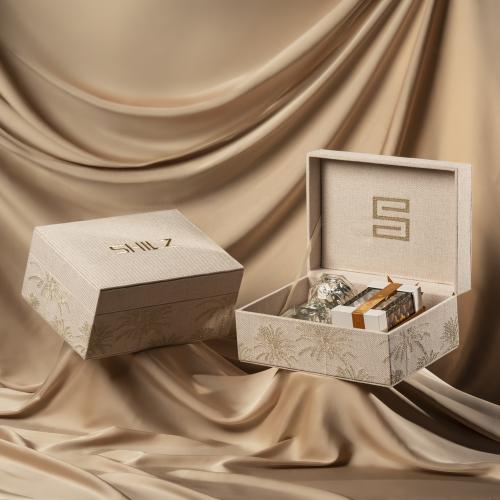 Dragee Chocolate Box With Crystal Incense Burner - صندوق شوكولاتة دراجيه مع مبخرة كريستال