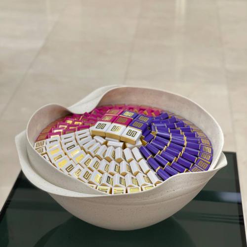 Large Pottery Tray 211 - صينية فخار كبيرة 211