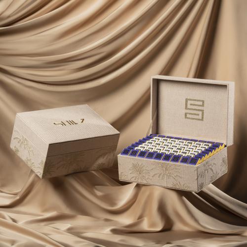 Covered Chocolate Box - صندوق شوكولاتة مغلفة