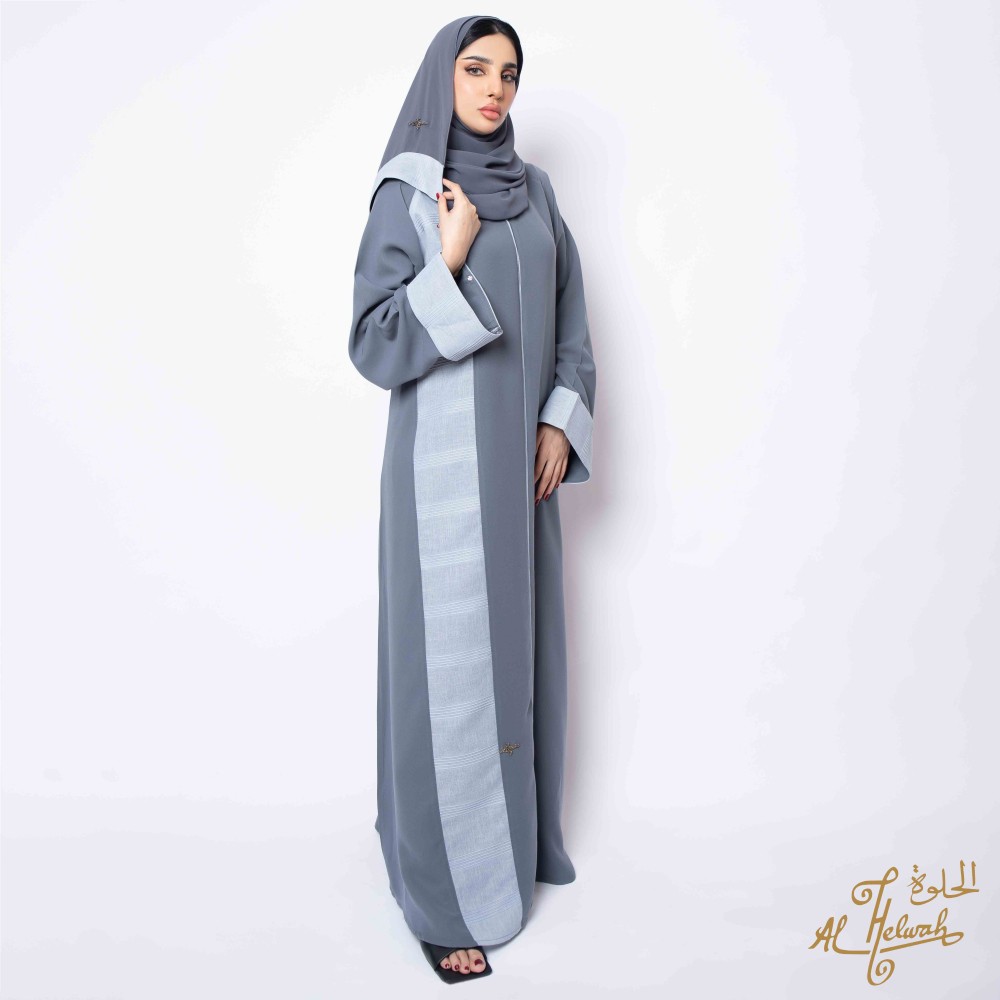 Linen on sale open abaya