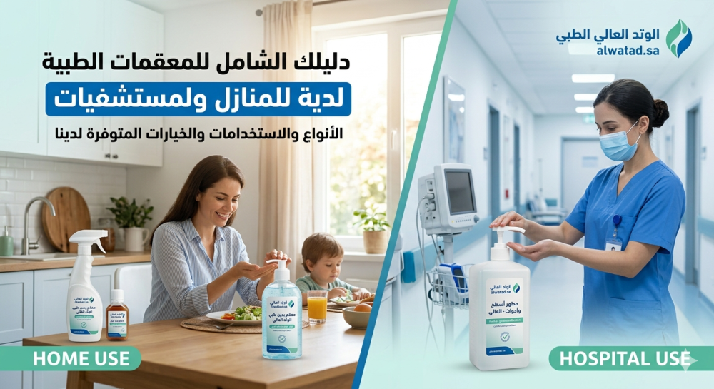 "دليلك الشامل للمعقمات الطبية للمنازل والمستشفيات: الأنواع والاستخدامات وأفضل الخيارات في متجر الوتد العالي"