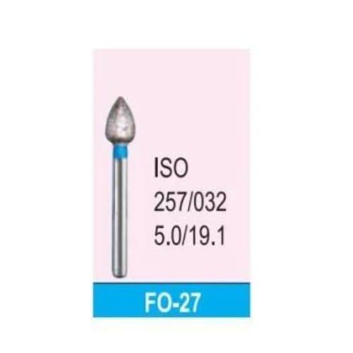 China- Diamond Bur FO-27 ( 257-032) Blue- pack of...