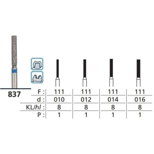 Microcopy- Diamond Bur(37) - pack of 5 Pcs