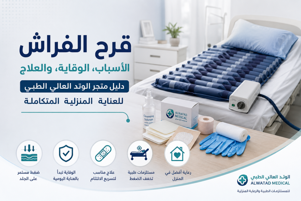 أفضل طرق الوقاية والعناية بالجروح من متجر الوتد العالي الطبي