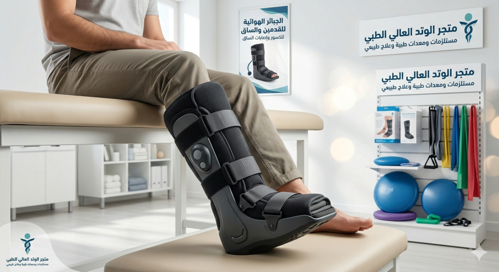 الجبائر الهوائية للقدمين