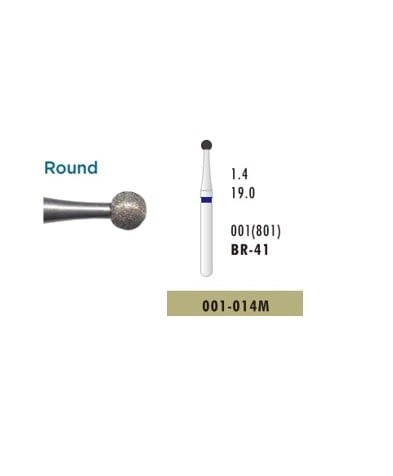 Microcopy - Diamond Bur Br-41 ( 001-014M) blue - p...