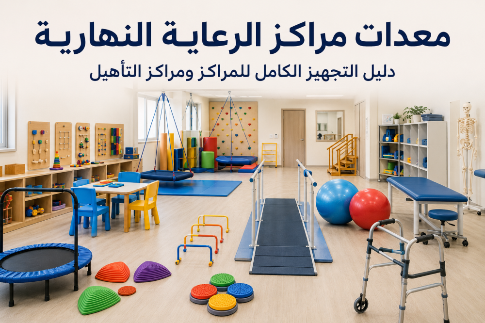 معدات مراكز الرعاية النهارية: دليل التجهيز الكامل