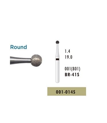 Microcopy - Diamond Bur Br-41XC ( 001-014XC) Black...