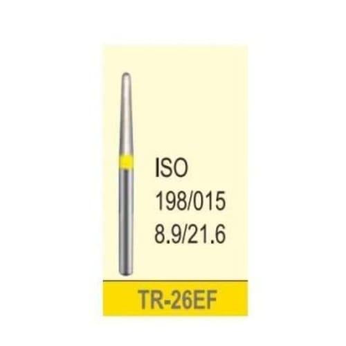 China- Diamond Bur TR-26EF ( 198-018) Yellow- pack...