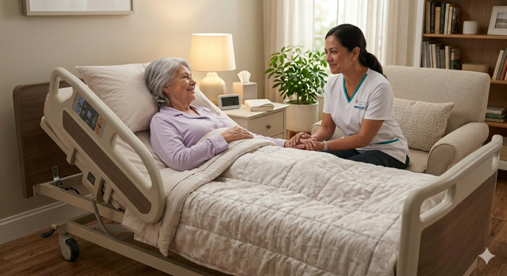 سرير طبي الوتد العالي