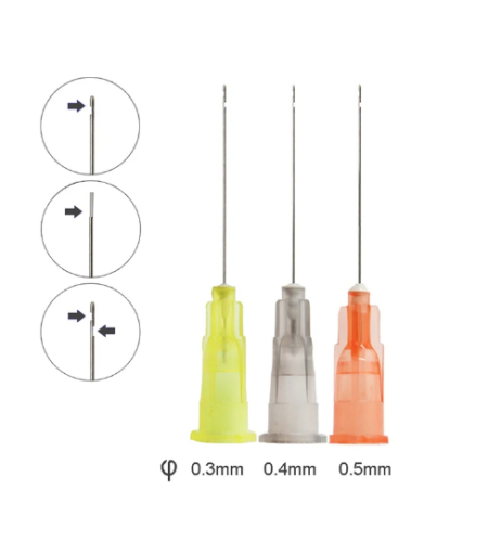 Double Vented Dental Irrigation Needle 27g