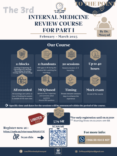 The 3rd ToThePoint: Internal medicine review cours...