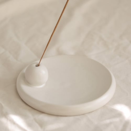 White incense holder