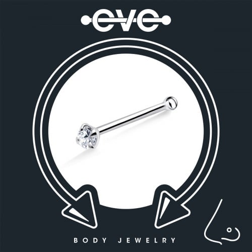 إيف حلق بيرسينغ للأنف  - مسمار عضم N001