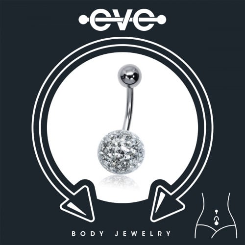 إيف حلق بيرسينغ للسرة - كرة قوس قزح B002