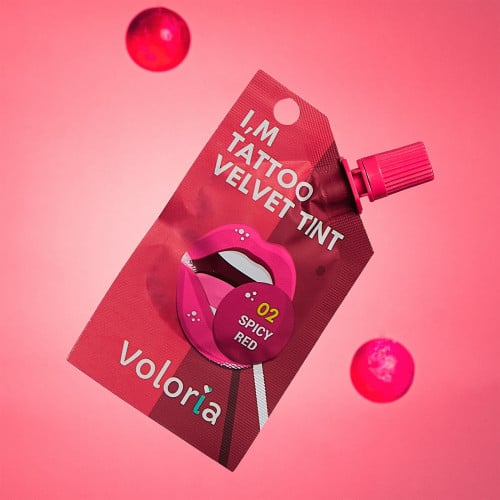 تنت الشفاه والخدود من فولوريا - 02 سبايسي رد