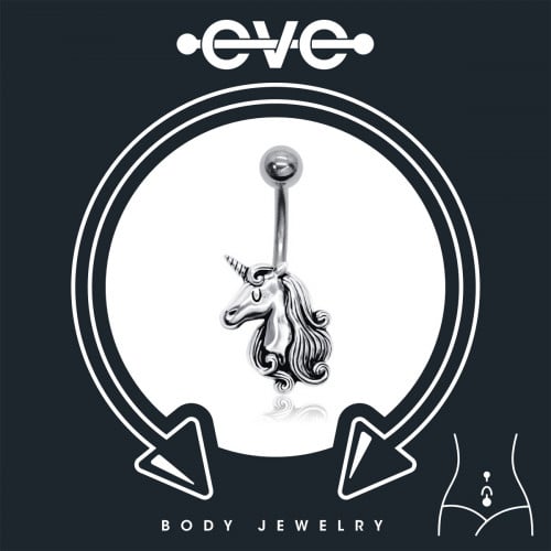 إيف حلق بيرسينغ للسرة - وحيد القرن B015