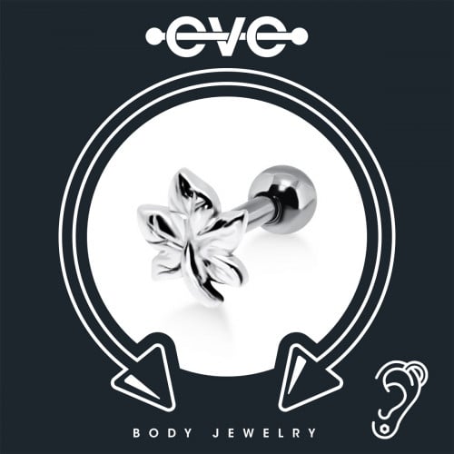 إيف حلق بيرسينغ للأذن أحادي  - زهرة EH04