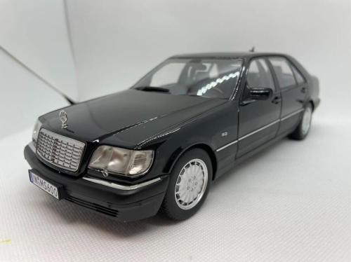 1/18 Mercedes-Benz S600 W140 1990 Black