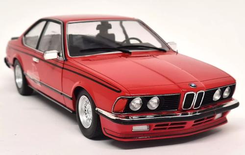 Solido 1/18 - BMW 635i e24 Red 1984 Diecast Scale...
