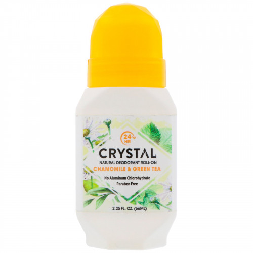 Crystal Body Deodorant, مزيل العرق الطبيعي الدوار،...