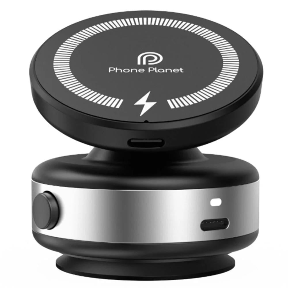 قاعدة سيارة شفط متحرك مع شحن 15واط من فون بلانت