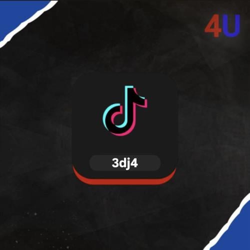 يـوزر تـيـك تـوك ربـاعـي ( 3dj4 )