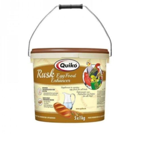 Quiko Rusk علف القمح كويكو كيس من السطل (1) كيلو