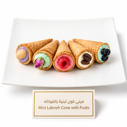 ميني كون لبنية بالفواكه