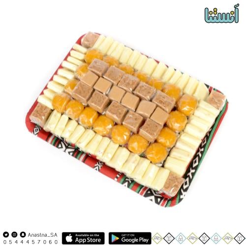 حلاوة أبونار مغلفة تبسي تراثي مدرج