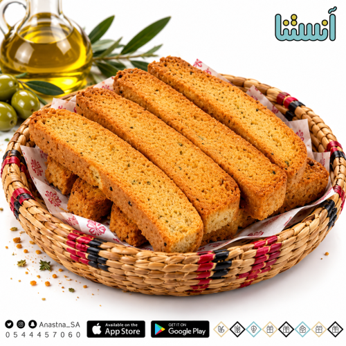 شابورة البر بزيت الزيتون (الكعكي)