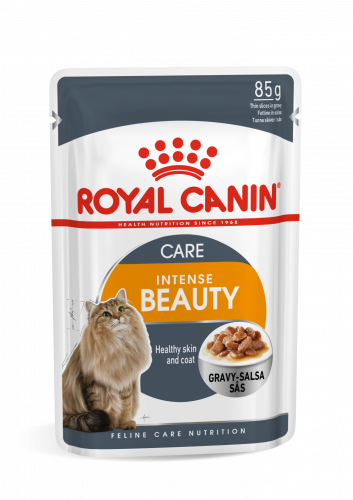 Royal canin رويال اكل رطب للقطط للعناية بالجلد وال...